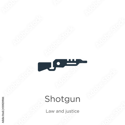 Shotgun icon vector. Trendy flat shotgun icon from law and justice collection isolated on white background. Vector illustration can be used for web and mobile graphic design, logo, eps10