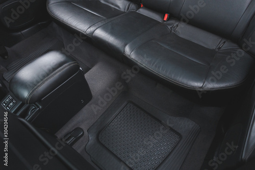 Car interior, part of back seats, close © sveten