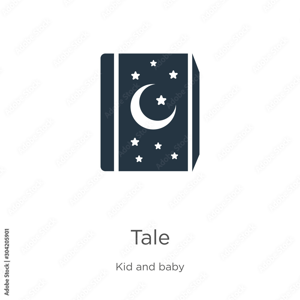 Tale icon vector. Trendy flat tale icon from kid and baby collection isolated on white background. Vector illustration can be used for web and mobile graphic design, logo, eps10 Tale icon vector. Trendy flat tale icon from kid and baby collection isolated on white background. Vector illustration can be used for web and mobile graphic design, logo, eps10