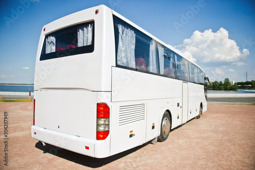 Regional bus, for transportation of people between cities and villages