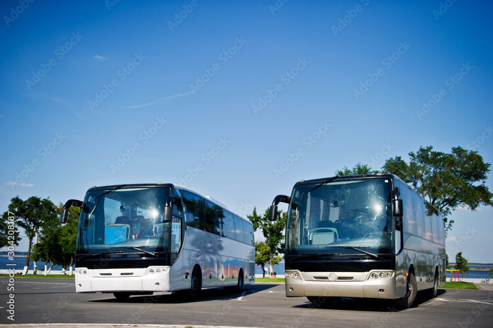 Regional bus, for transportation of people between cities and villages