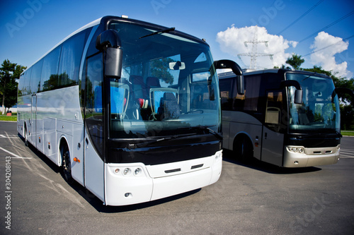 Regional bus, for transportation of people between cities and villages