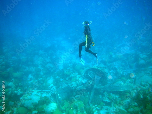 Freediving Wreck Bermuda