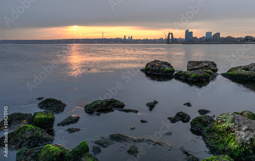 Panorama of the seaside bou...