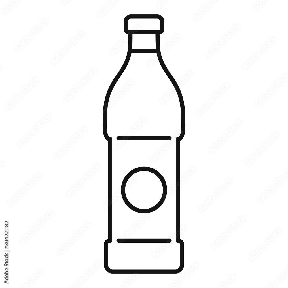 Soda beverage icon. Outline soda beverage vector icon for web design isolated on white background Soda beverage icon. Outline soda beverage vector icon for web design isolated on white background