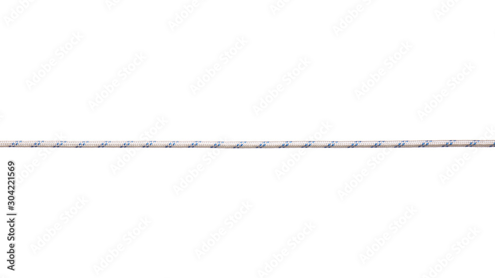 Clean rope on white background Clean rope on white background
