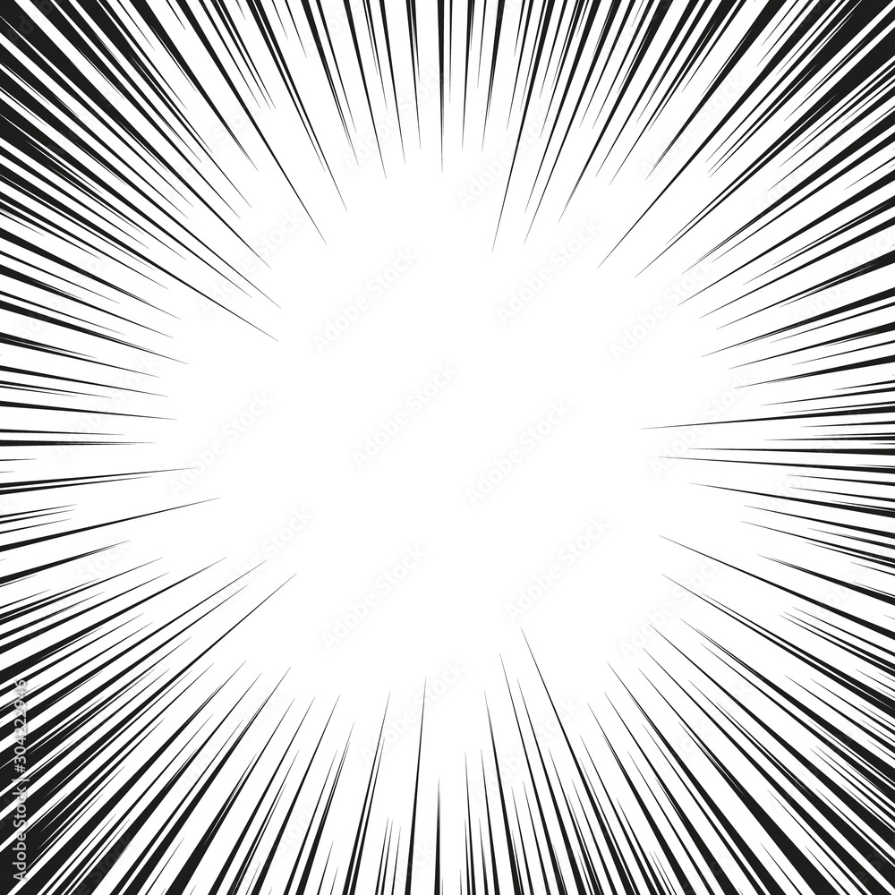 Speed lines Flying particles Seamless pattern Fight stamp Manga graphic texture Sun rays or star burst Black vector elements on white background Speed lines Flying particles Seamless pattern Fight stamp Manga graphic texture Sun rays or star burst Black vector elements on white background
