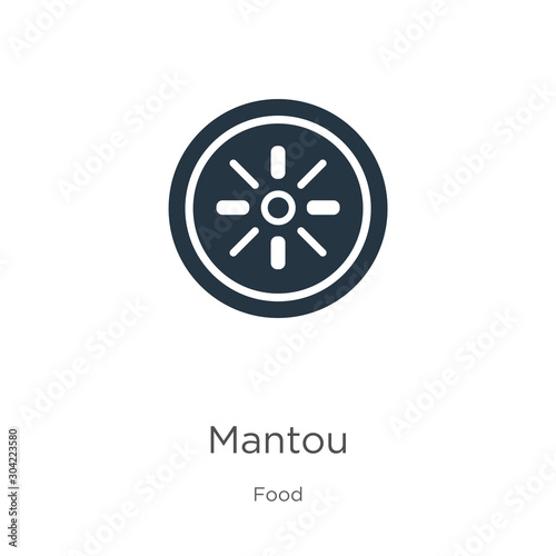 Mantou icon vector. Trendy flat mantou icon from food collection isolated on white background. Vector illustration can be used for web and mobile graphic design, logo, eps10