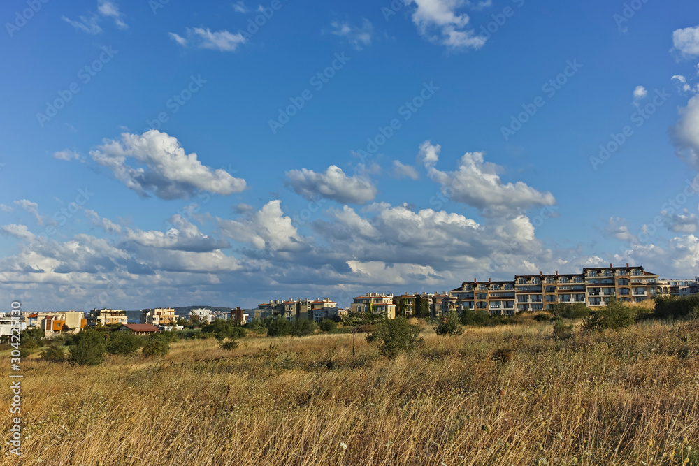 Sunset Landscape of the coastline of Chernomorets, Bulgaria Sunset Landscape of the coastline of Chernomorets, Bulgaria