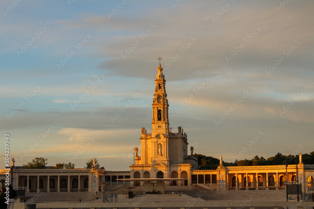 Fototapeta premium red square at night
