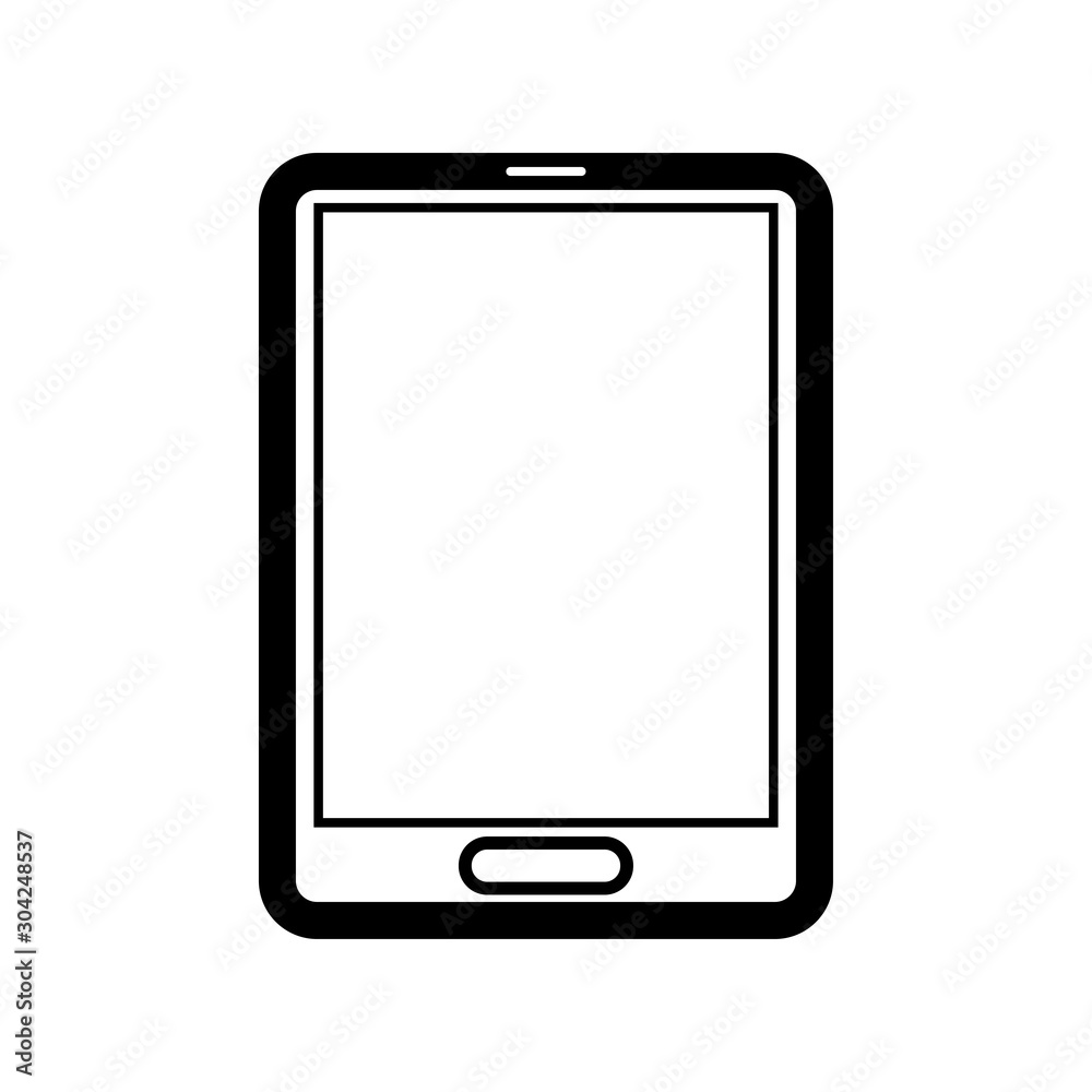 cellphone with a blank black screen cellphone with a blank black screen