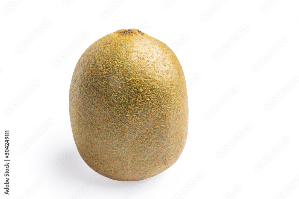 Isolated Kiwi On A White Background. Clipping fruit Isolated Kiwi On A White Background. Clipping fruit