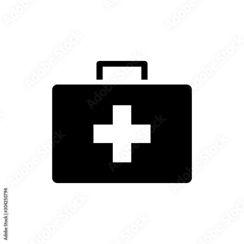 first aid box icon logo collection © WIWITTONO