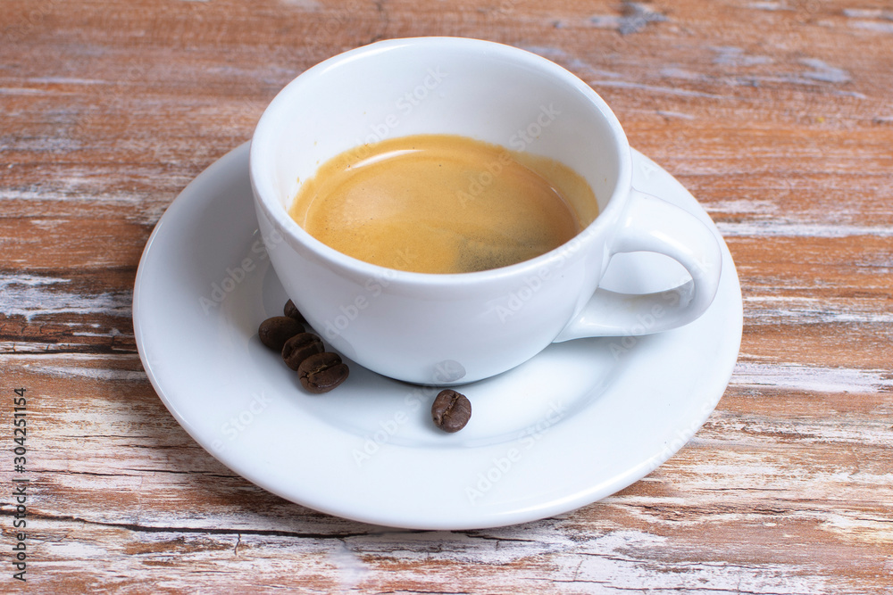 cup of latte coffee, made in Colombia cup of latte coffee, made in Colombia