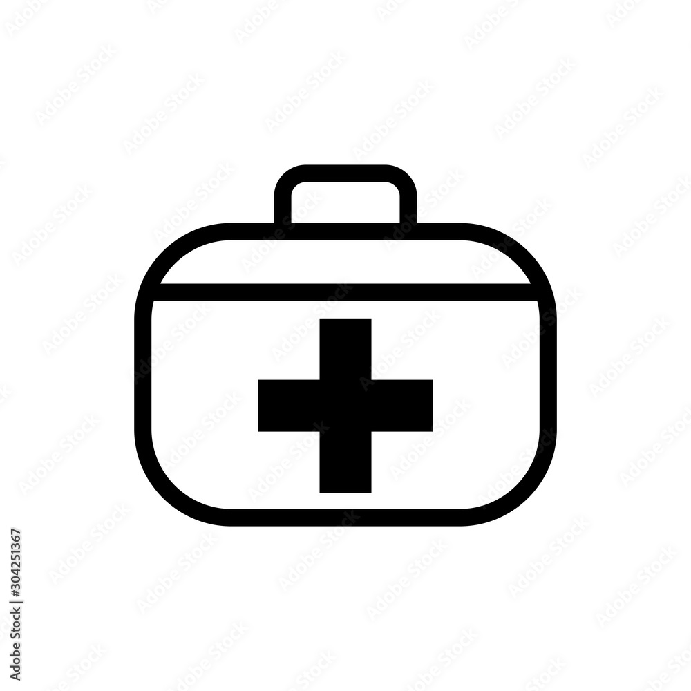 first aid box icon logo collection first aid box icon logo collection