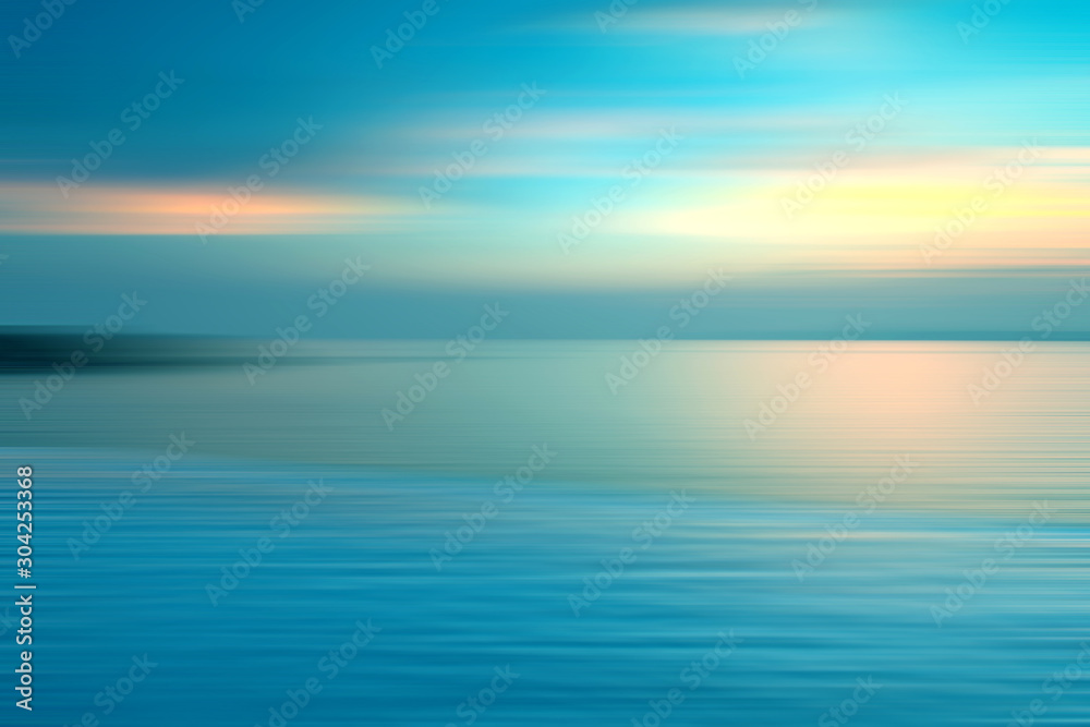 Motion blurred background of refraction in the sea Motion blurred background of refraction in the sea