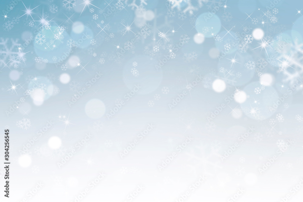abstract winter background with snowflakes, Christmas background with heavy snowfall, snowflakes in the sky abstract winter background with snowflakes, Christmas background with heavy snowfall, snowflakes in the sky