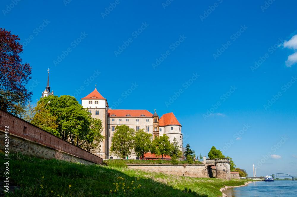 Stadt Torgau, Schloss Hartenfels,  Elbe - Sachsen, Nordsachsen