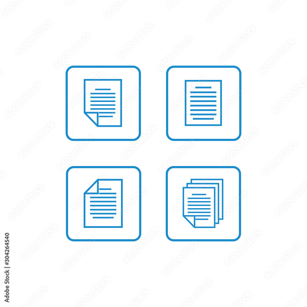 document icon vector design symbol document icon vector design symbol