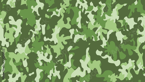 Camouflage background. Seamless pattern.Vector. 迷彩パターン