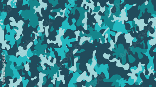 Camouflage background. Seamless pattern.Vector. 迷彩パターン