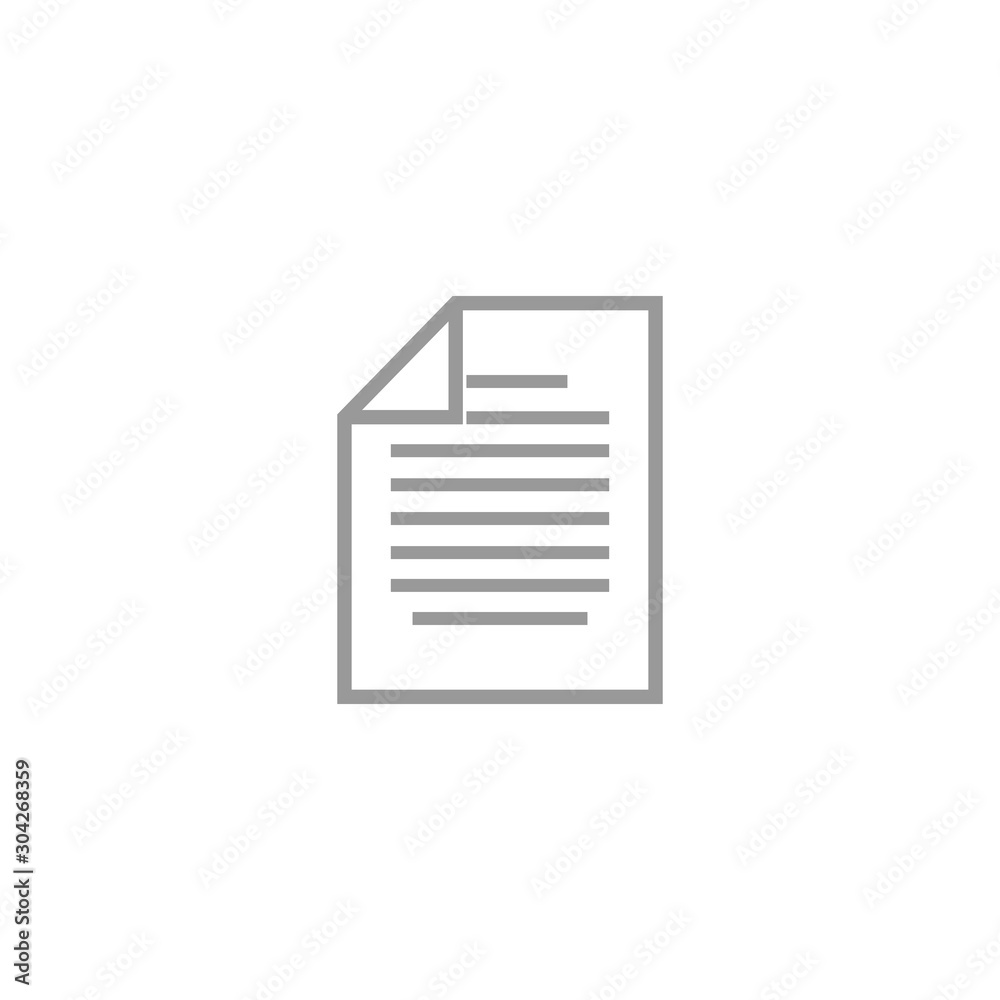 document icon vector design symbol document icon vector design symbol