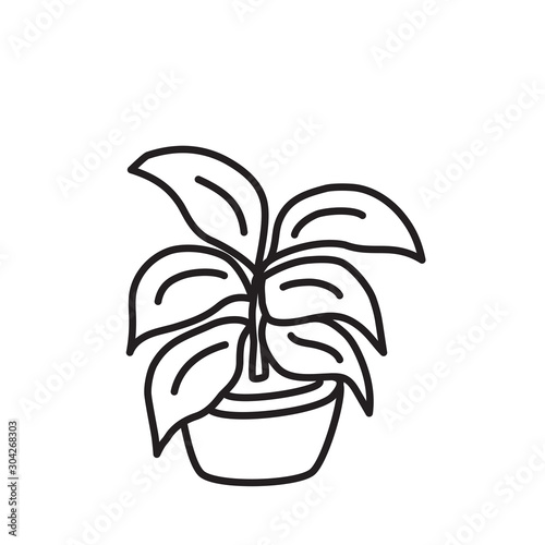 Flower. Vector illustration