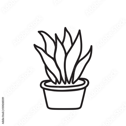 Flower. Vector illustration