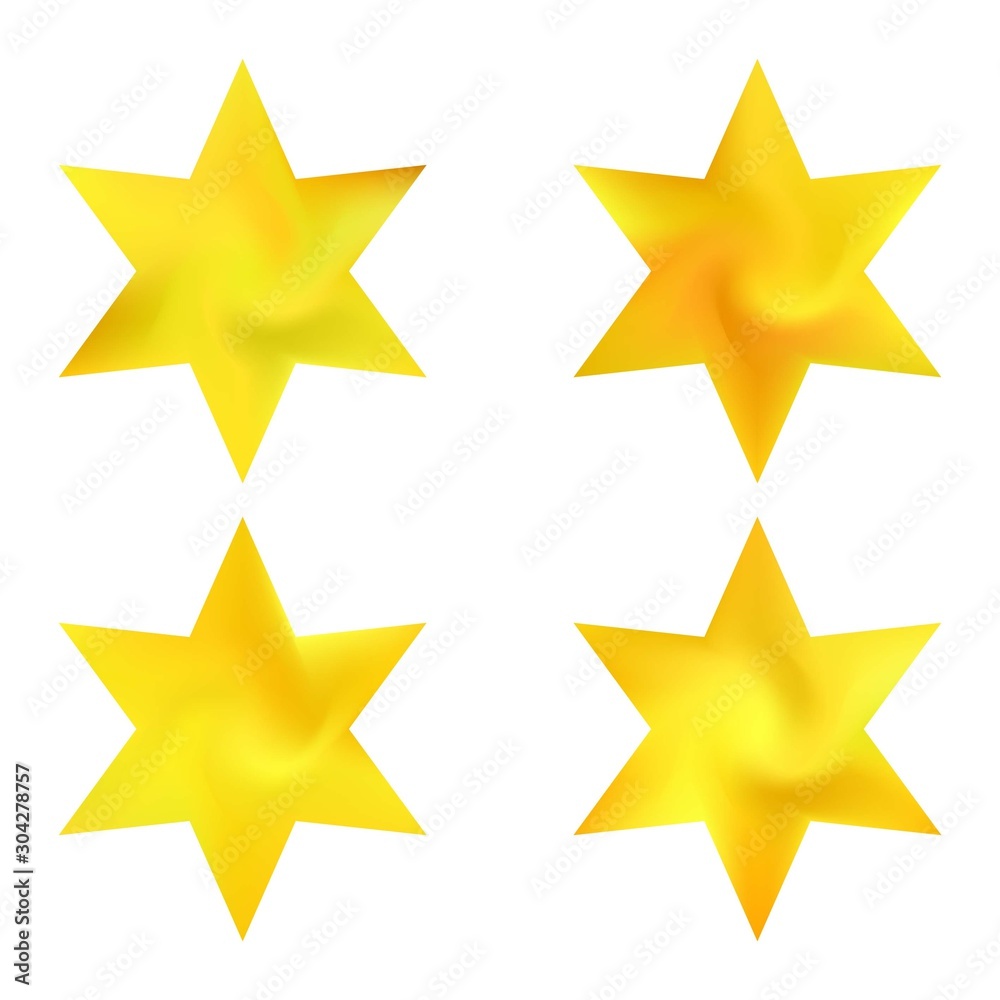 Kit of hexagram gradient backgrounds. Kit of hexagram gradient backgrounds.