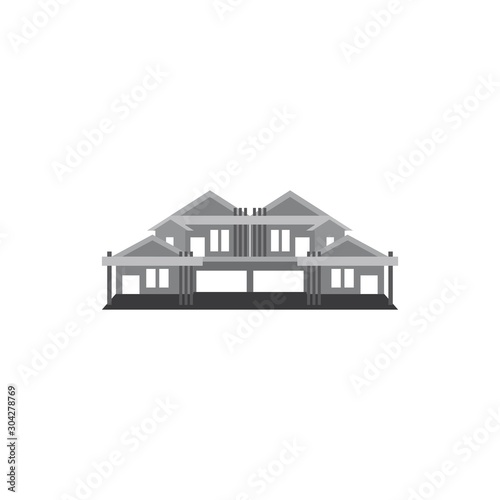 house logo vector illustration design