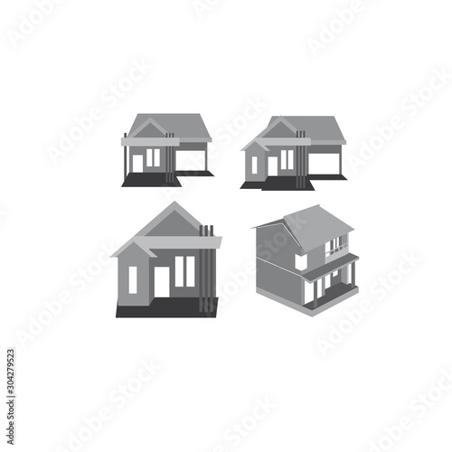 house logo vector illustration design