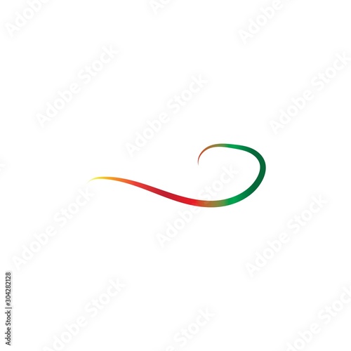 Sound waves vector illustration design