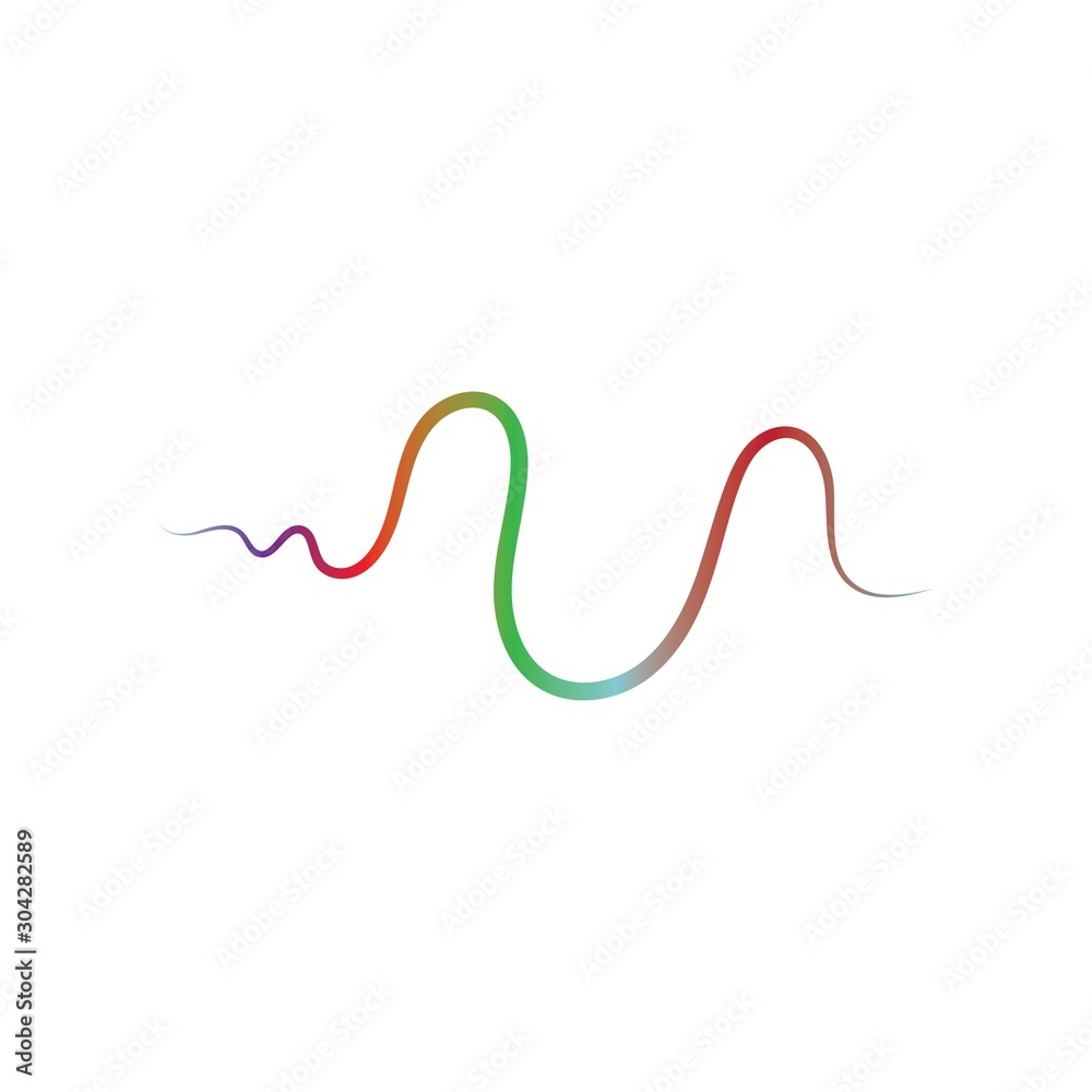 Sound waves vector illustration design Sound waves vector illustration design