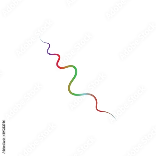 Sound waves vector illustration design