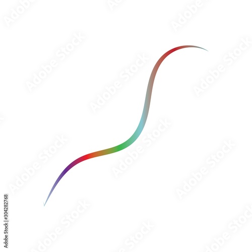 Sound waves vector illustration design