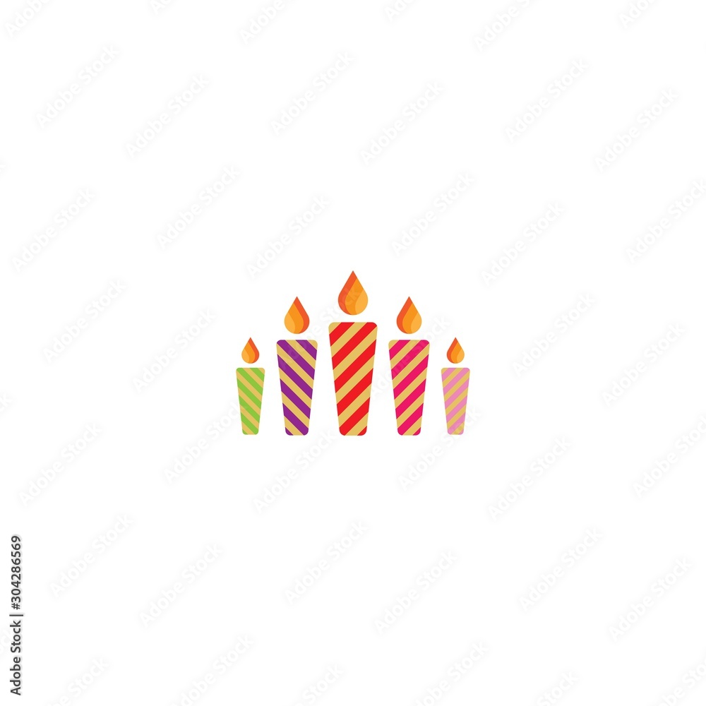 Birthday logo template vector icon design Birthday logo template vector icon design