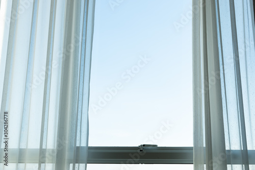 glass window in condominium