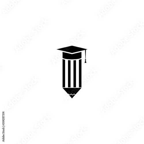 Education logo template vector icon design
