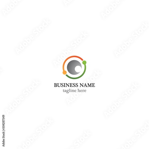 Eye care logo template vector icon design