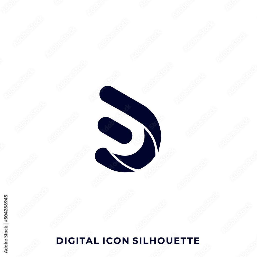 Abstract Sphere Dimensional Modern Icon Vector Template Abstract Sphere Dimensional Modern Icon Vector Template