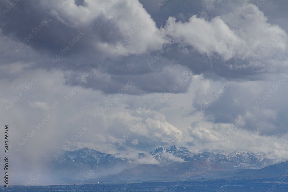 Obraz premium Fall Salt Lake Valley