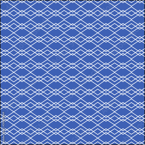 vector of unique linked lines pattern design