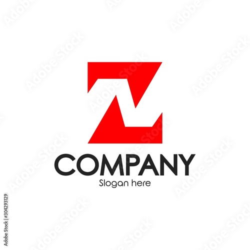 Vector design template ZN, NZ initial logo, symbol, icon, graphic