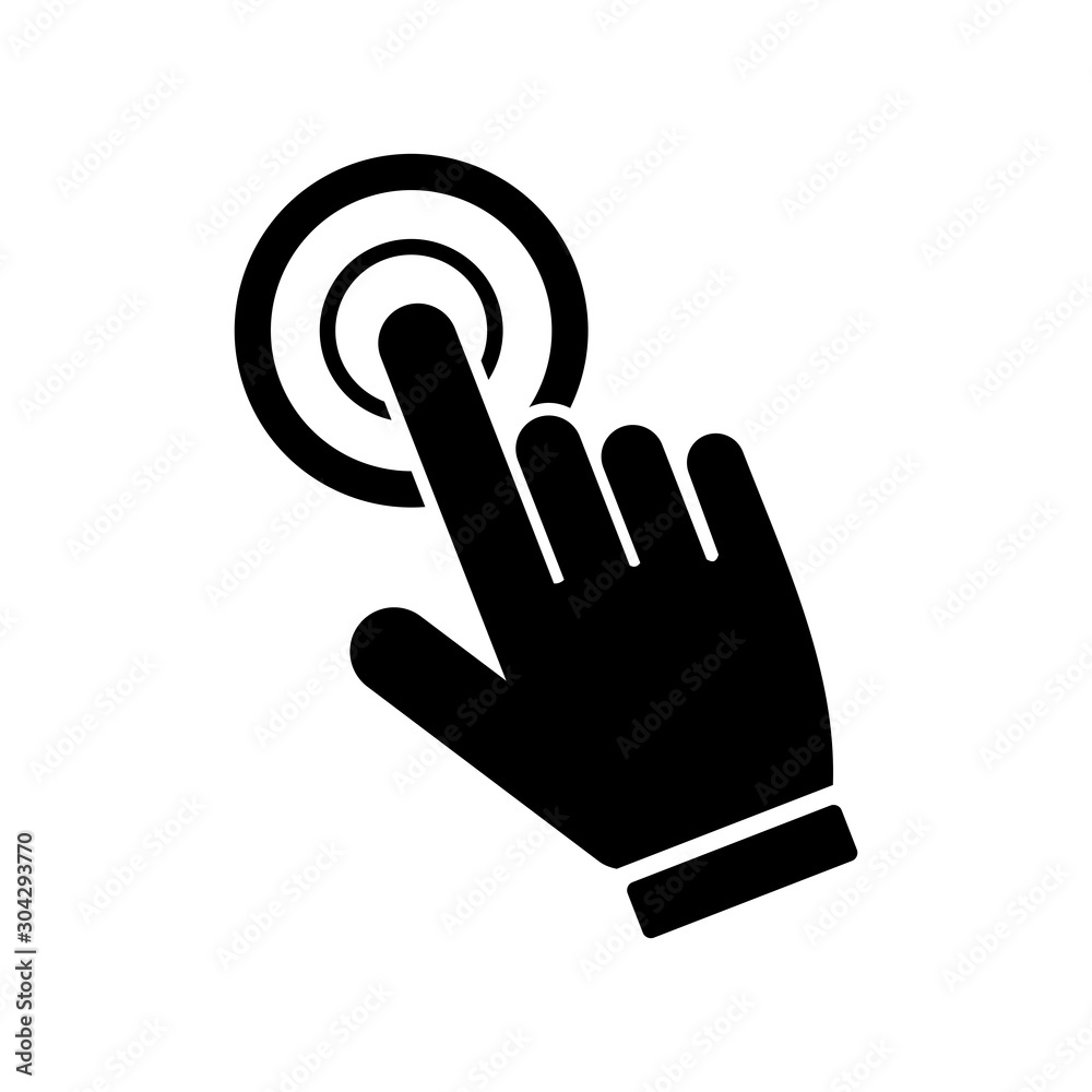 hand cursor icon vector design symbol hand cursor icon vector design symbol
