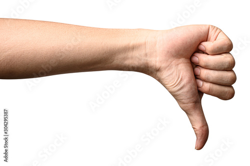 hand showing thumbs up sign