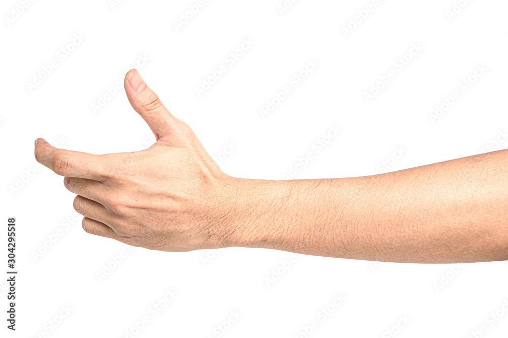 hand holding something like a bottle or can hand holding something like a bottle or can