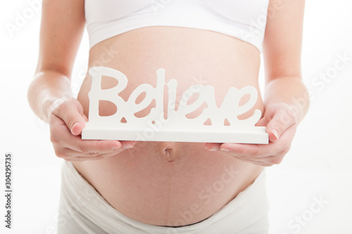 IVF, Pregnancy concieving concept. photo