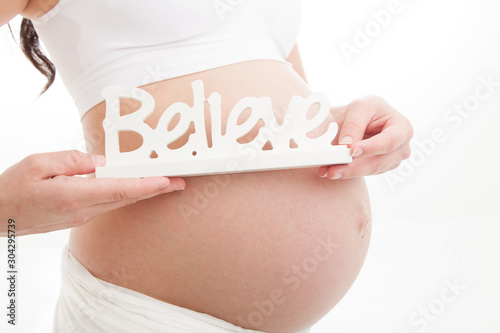 IVF, Pregnancy concieving concept. photo