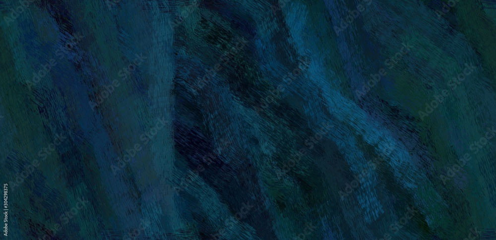 abstract seamless pattern brush painted texture with very dark blue, teal green and dark slate gray color. can be used as wallpaper, texture or fabric fashion printing