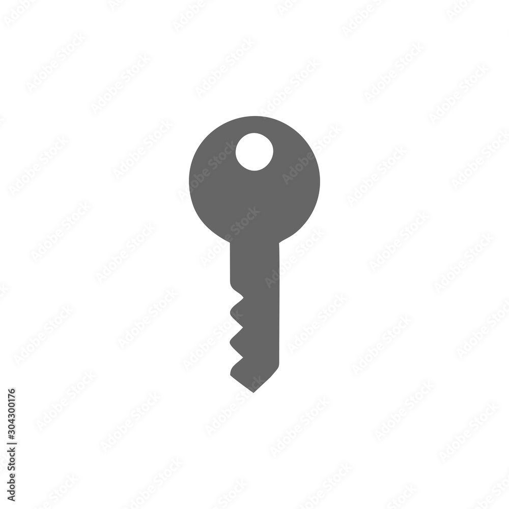 key icon vector design symbol